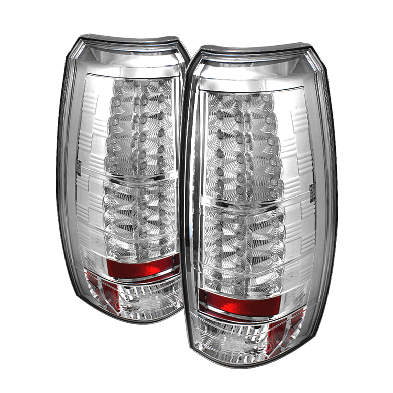 Chevy Avalanche 07-12 LED Tail Lights - Chrome