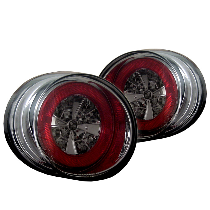 Chevy Cobalt 05-10 2Dr LED Tail Lights - Smoke - Click Image to Close
