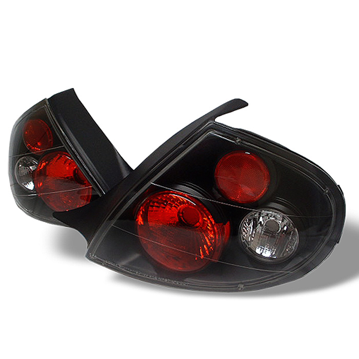 Dodge Neon 00-02 Euro Style Tail Lights - Black