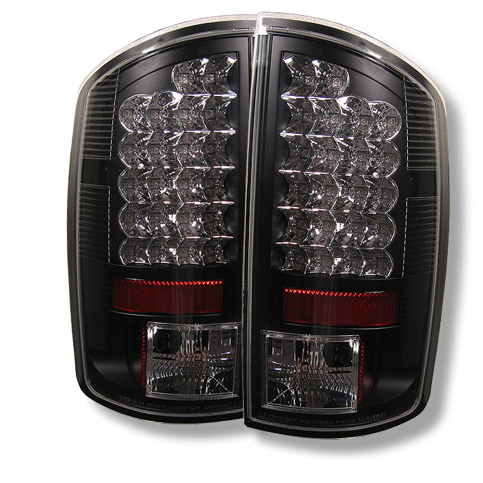 Dodge Ram 02-06 1500/2500/3500 LED Tail Lights - Black