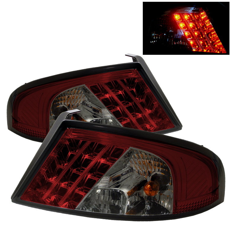 Dodge Stratus 01-06 4Dr LED Tail Lights - Red Smoke