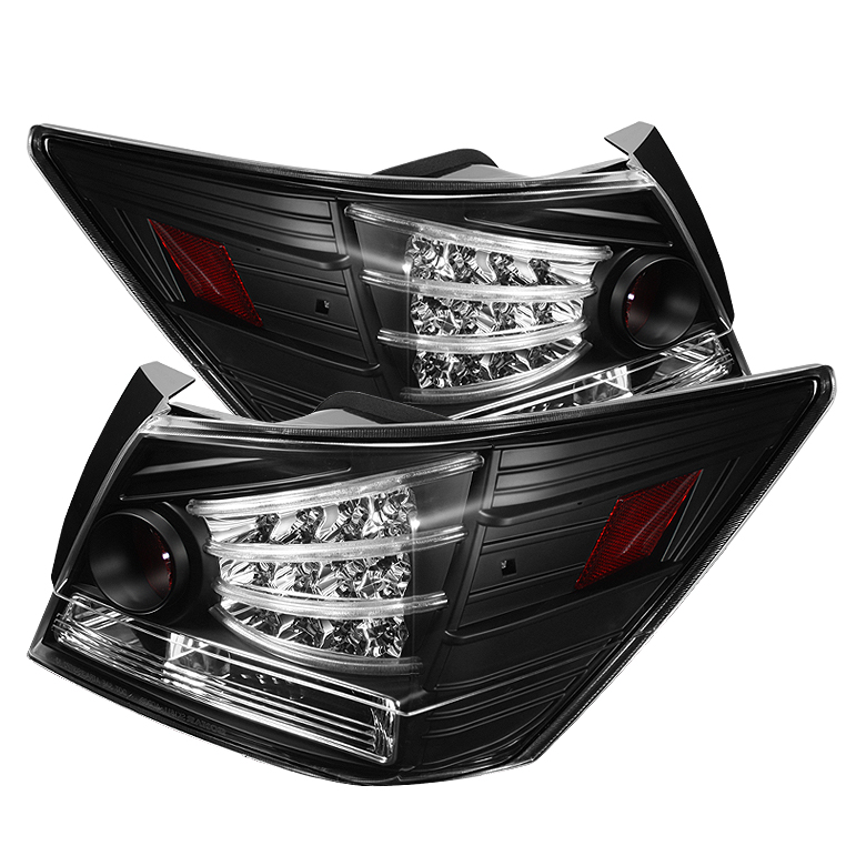 Honda Accord 08-10 4DR LED Tail Lights - Black