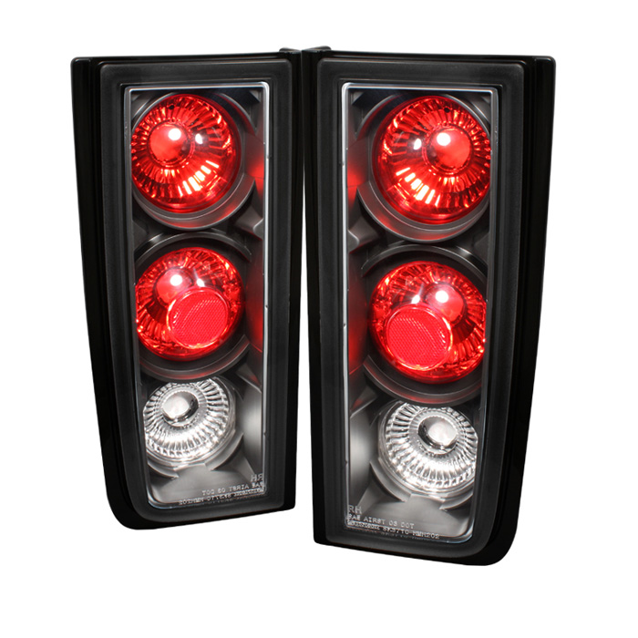 Hummer H2 01-05 ( Non H2T ) Euro Style Tail Lights - Black