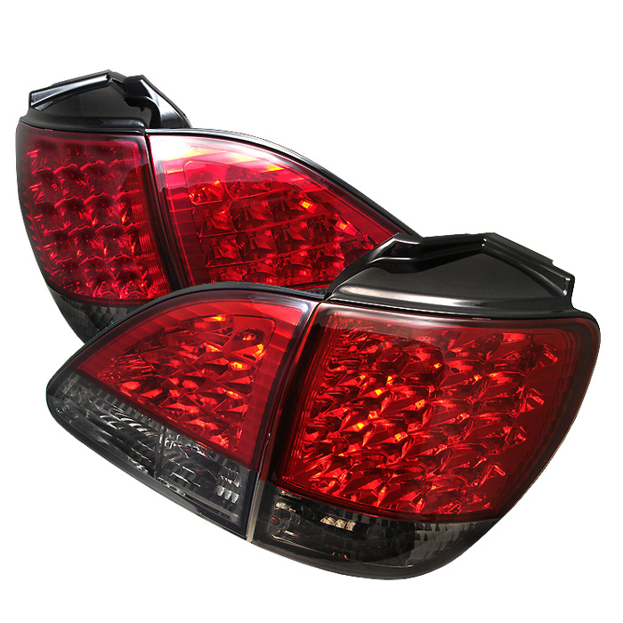 Lexus RX 300 01-03 LED Tail Lights - Red Smoke
