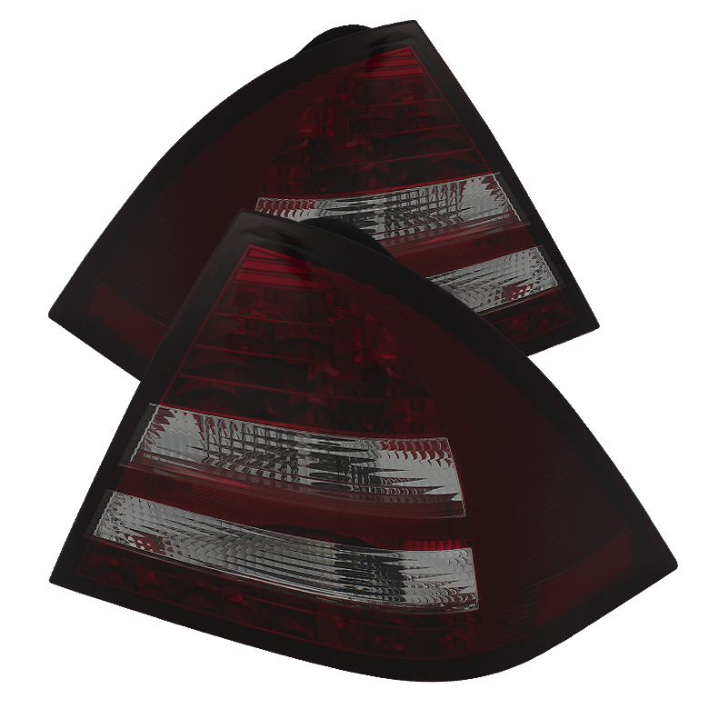 Mercedes Benz W203 C-Class 05-07 4DR Sedan LED Tail Lights - Red