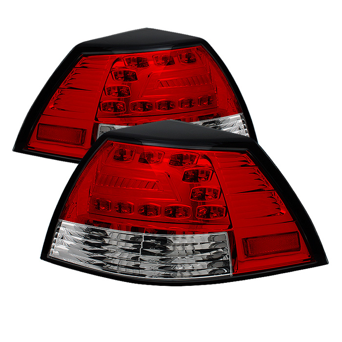 Pontiac G8 08-09 LED Tail Lights - Red Clear - Click Image to Close