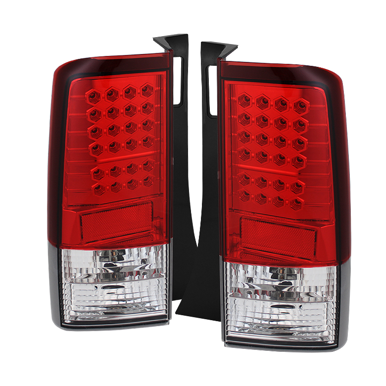 Scion XB 03-07 LED Tail Lights - Red Clear